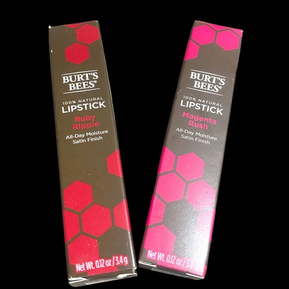 BURT'S BEES LIPSTICKS (NIB) - Picture 2 of 16